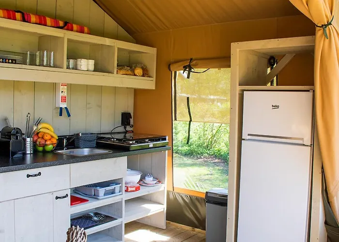 Luxury tent Glamping Ackersate Voorthuizen