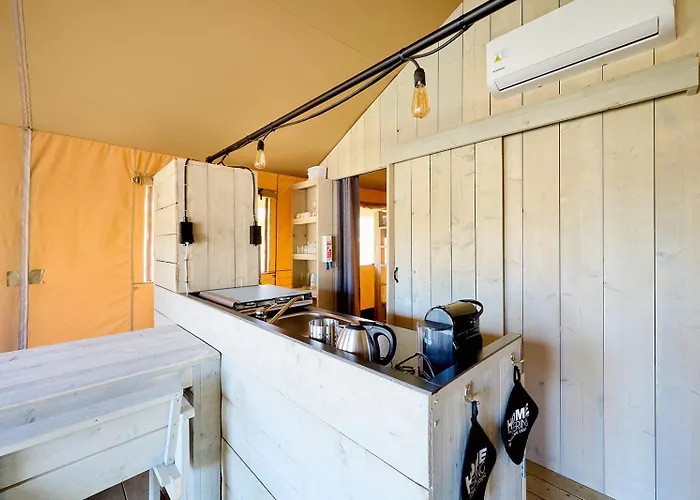 Luxury tent Glamping Ackersate Voorthuizen